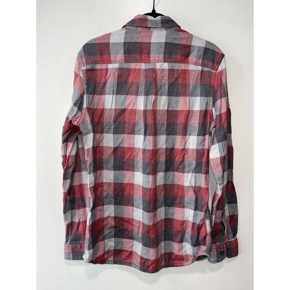 Vans Men's Plaid Long Sleeve Button-Up Shirt,‎ Small - Picture 2 of 7